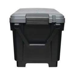 Malle de rangement 170 L Iris noir et gris avec couvercles
