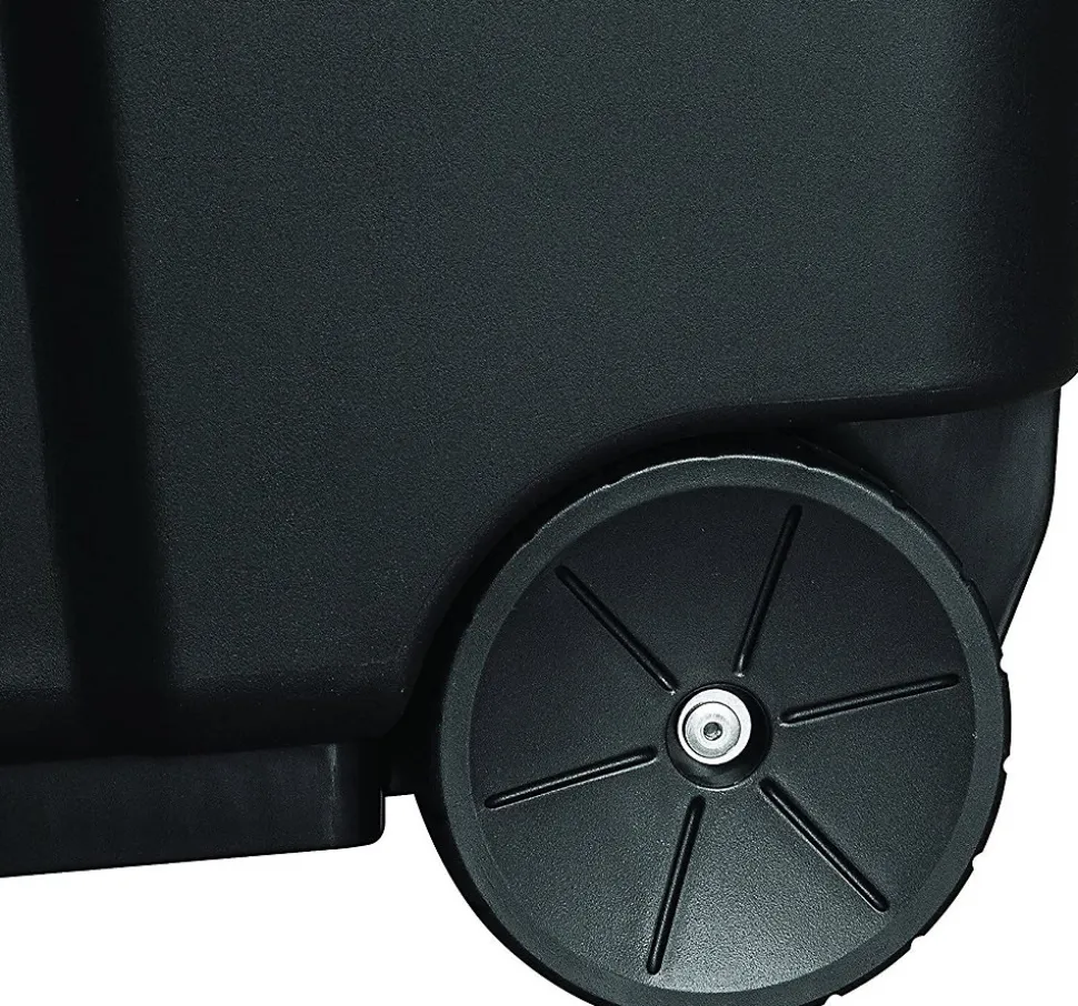 Malle de Rangement plastiques résistante 170L, A l'unité, Noir, SIA-1000, Iris Ohyama