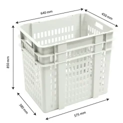 Manne à pain compacte 120 L - blanc