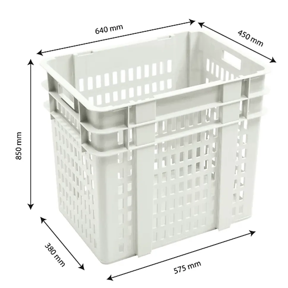 Manne à pain compacte 120 L - blanc
