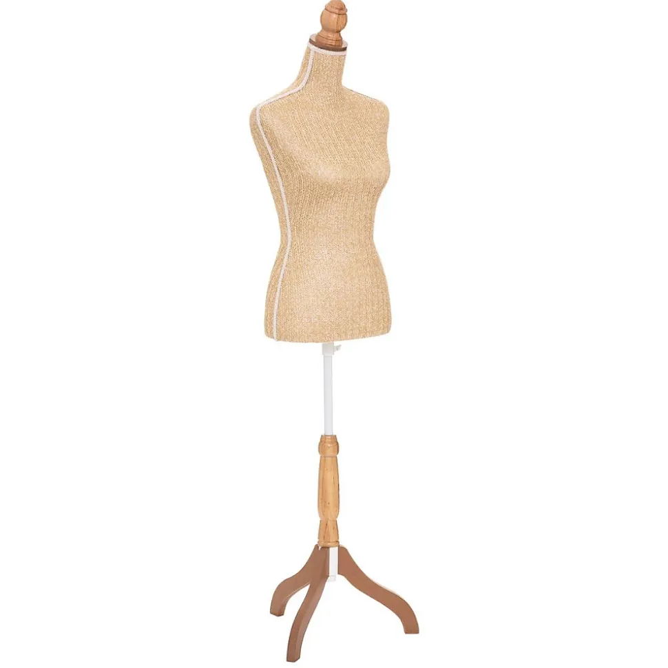 Mannequin Carmen - doré - pin H160 cm - Atmosphera