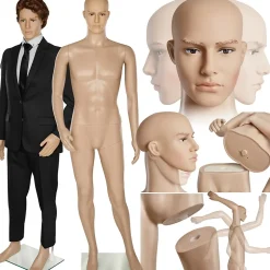 Mannequin de vitrine en Plastique Démontable