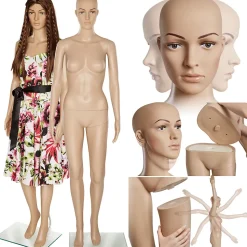 Mannequin de vitrine en Plastique Démontable