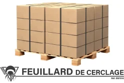 Méduze - Feuillard de cerclage noir 12 mm x 1500 m - En polypropylène - Recyclable - Polyvalent