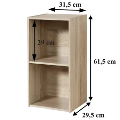 Meuble 2 Cases H61,3 cm - COMPO