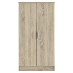 Meuble à Chaussure avec 7 Surfaces de Stockage 108 x 55 x 35 cm Effet Chêne en.casa