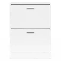 Meuble à chaussures 12 paires KLARK 2 portes blanc