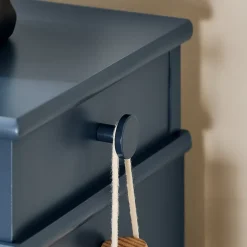 Meuble à Chaussures avec Rangement Pliable Bleu Tissu 104x24x52cm pour Entrée Chambre Gain de Place