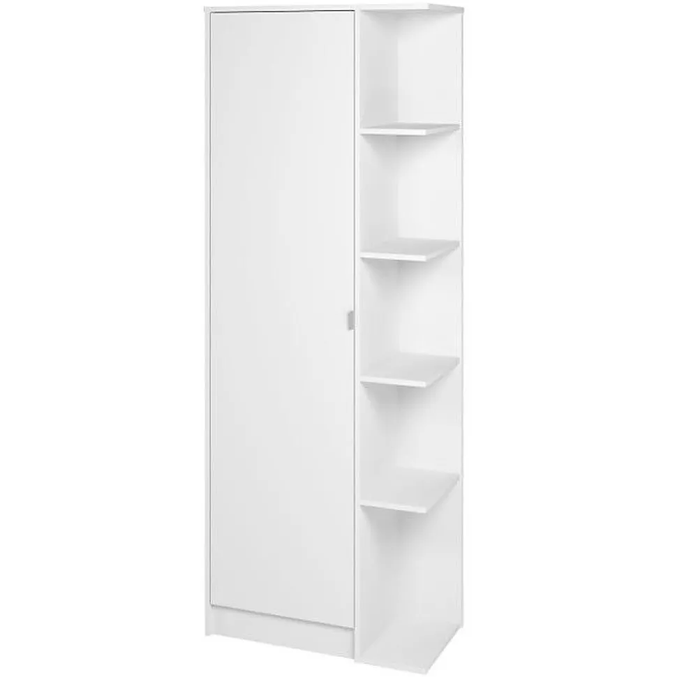 Meuble à chaussures Beaux Meubles Pas Chers BST18-06 Blanc 15 paires