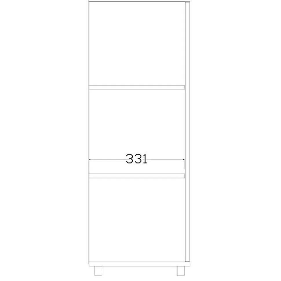 Meuble à chaussures Beaux Meubles Pas Chers BST21-06 Blanc 67.5x96.5x35 cm