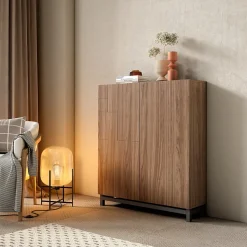 Meuble à chaussures en mélamine, Volda