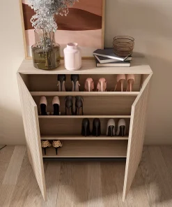 Meuble à chaussures en mélamine, Hanko