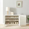 Meuble à chaussures Loeten 62 x 125 x 36 cm blanc en.casa