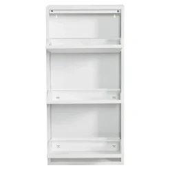 Meuble à chaussures Sokndal à 3 tiroirs inclinables blanc en.casa