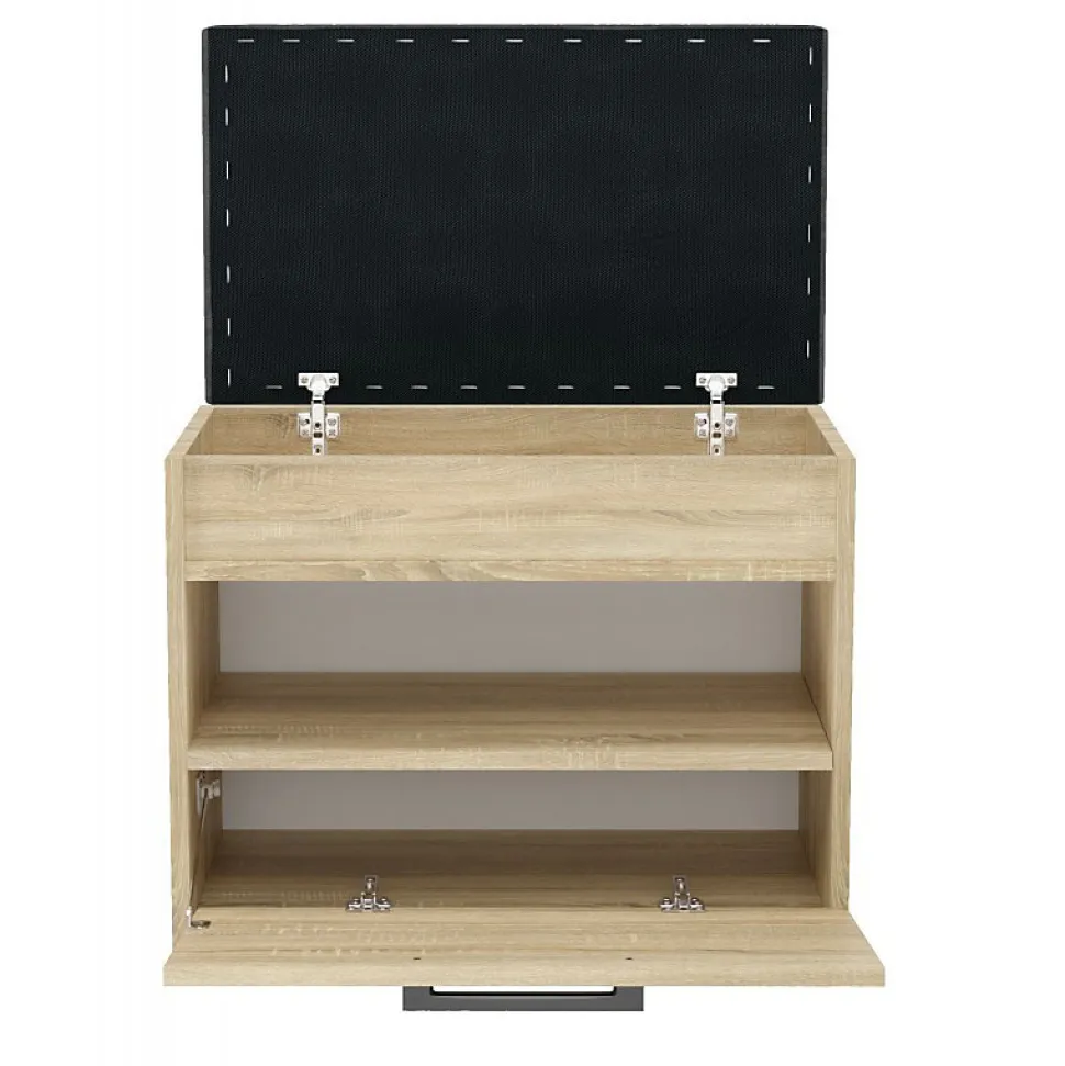 Meuble à chaussures style scandinave entrée - 60x35x49 - Banc avec rangement-PARMI