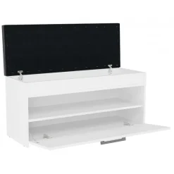 Meuble à chaussures style scandinave entrée - 100x35x49 - Banc avec rangement-PARMI