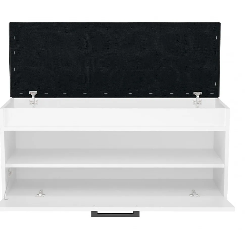 Meuble à chaussures style scandinave entrée - 100x35x49 - Banc avec rangement-PARMI