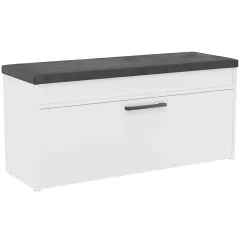 Meuble à chaussures style scandinave entrée - 100x35x49 - Banc avec rangement-PARMI
