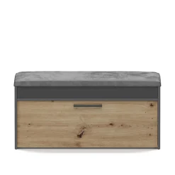 Meuble à chaussures style scandinave entrée - 100x35x49 - Banc avec rangement-PARMI