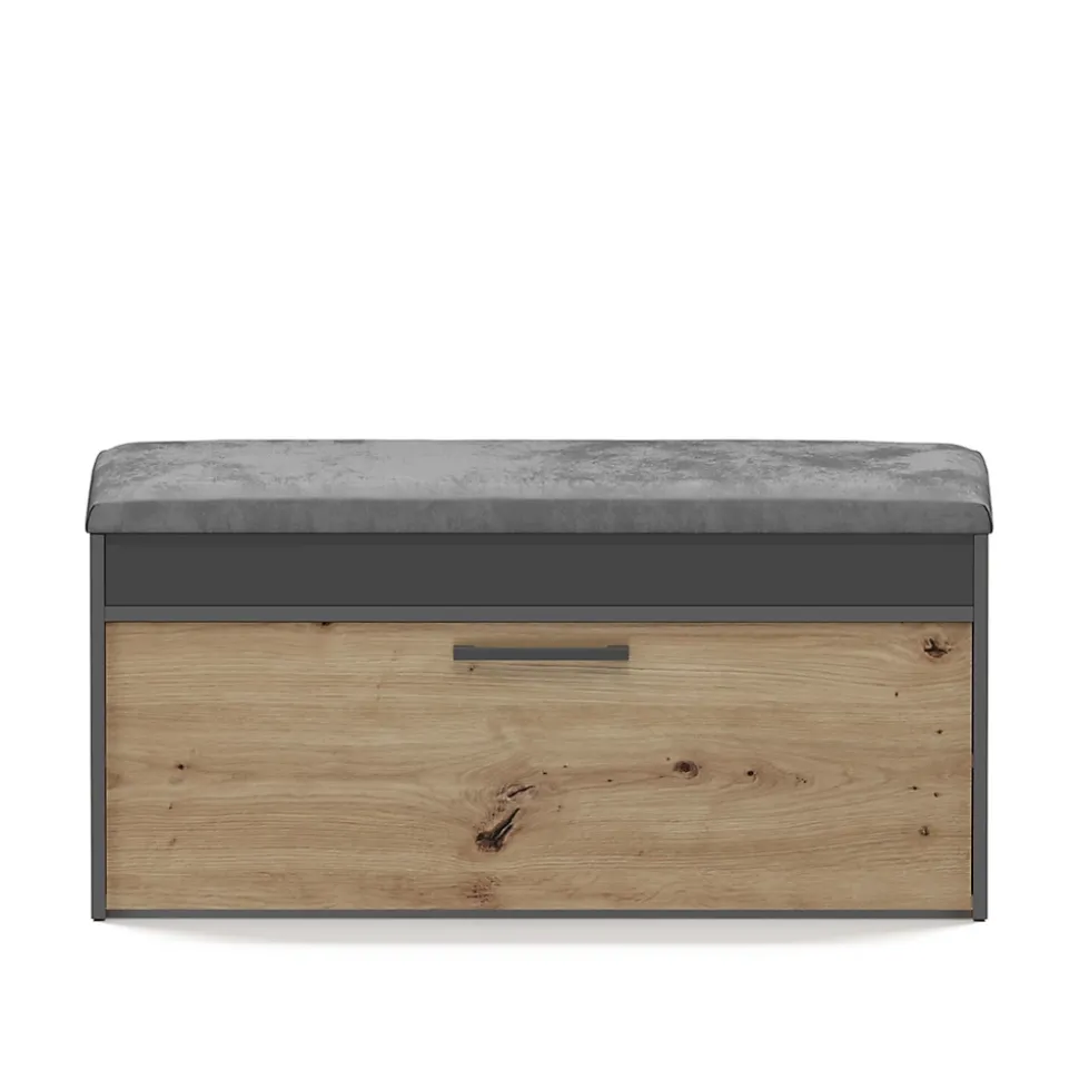 Meuble à chaussures style scandinave entrée - 100x35x49 - Banc avec rangement-PARMI