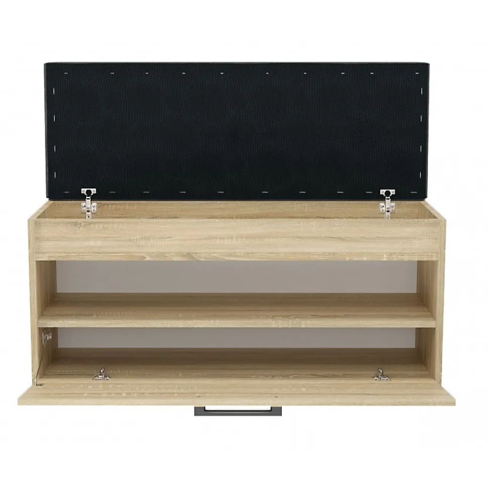 Meuble à chaussures style scandinave entrée - 100x35x49 - Banc avec rangement-PARMI