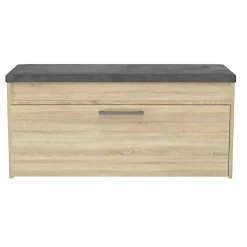 Meuble à chaussures style scandinave entrée - 100x35x49 - Banc avec rangement-PARMI
