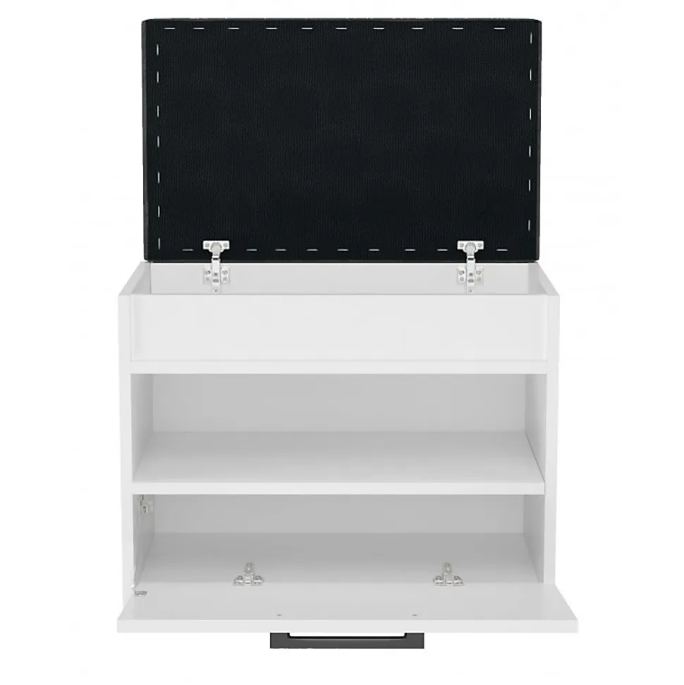 Meuble à chaussures style scandinave entrée - 60x35x49 - Banc avec rangement-PARMI