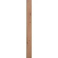 Meuble a chaussures - KOBLENZ - Chene artisan - 58 x 177 x 17 cm - 5 abattants - Facade miroir