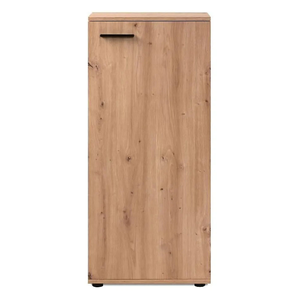 Meuble a chaussures Satos - Chene Artisan - 100 x 110 x 34 cm - Capacité 12 Paires