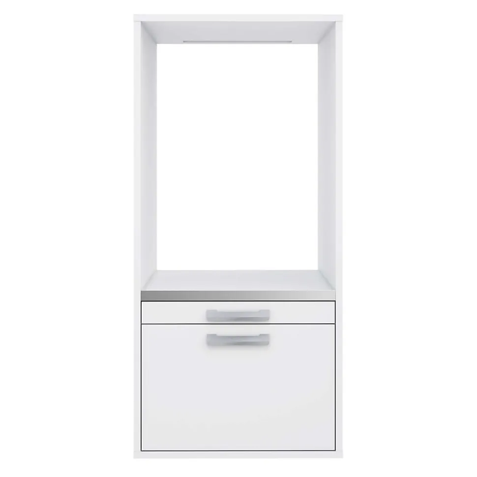 Meuble armoire pour machine à laver T-BATH 67,2x144cm blanc