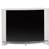 Meuble bar BEAUX MEUBLES PAS CHERS Blanc L1345 P553 H1048