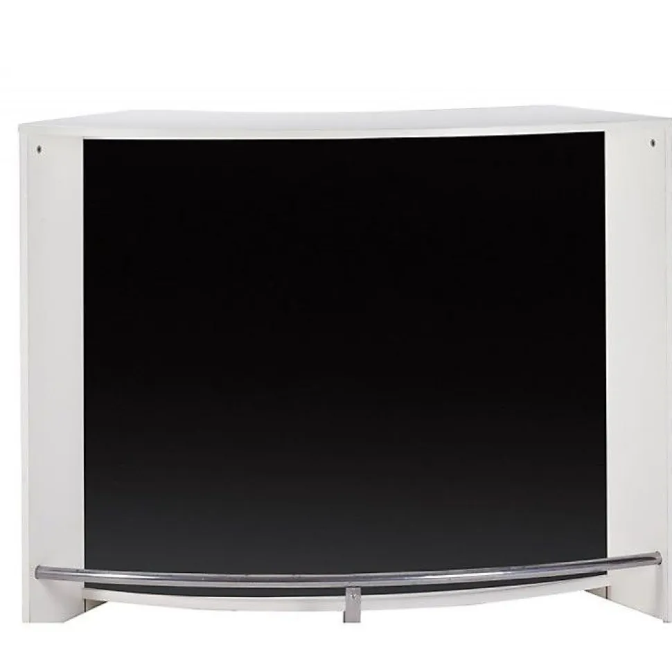 Meuble bar BEAUX MEUBLES PAS CHERS Blanc L1345 P553 H1048