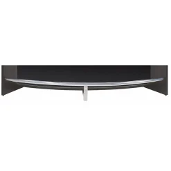 Meuble bar Beaux Meubles Pas Chers SNACK130NON noir réversible L134,5 H104,8 P55