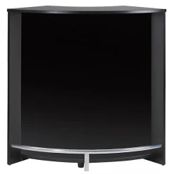 Meuble bar BEAUX MEUBLES PAS CHERS Noir 106,9x53,3x104,8 cm