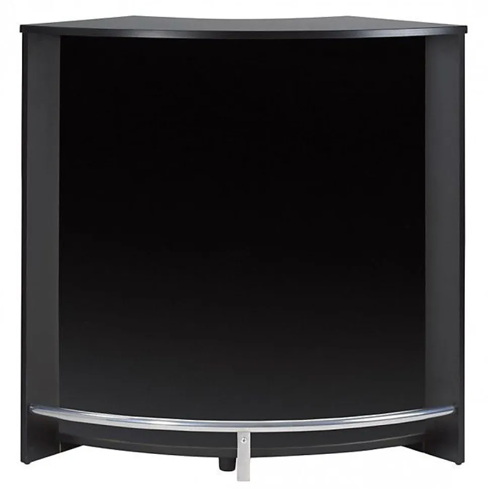 Meuble bar BEAUX MEUBLES PAS CHERS Noir 106,9x53,3x104,8 cm