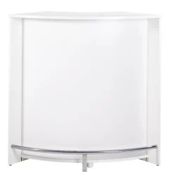 Meuble bar blanc SIMMOB SNACK106BL 107 cm bois mélaminé