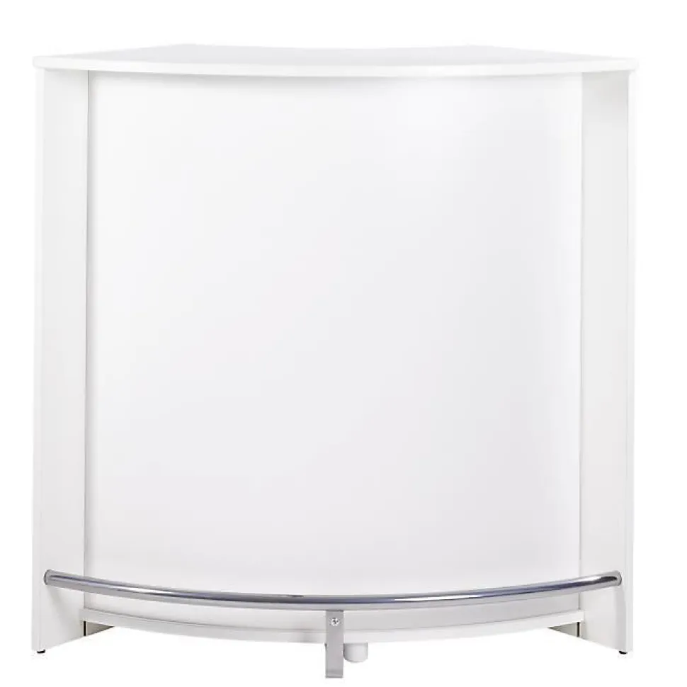 Meuble bar blanc SIMMOB SNACK106BL 107 cm bois mélaminé