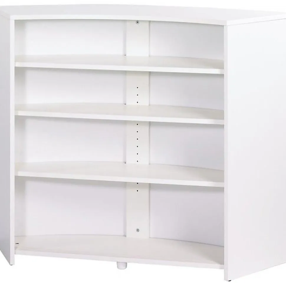 Meuble bar SIMMOB Rock 451 blanc L 134.5 P 55.3 H 104.8 cm