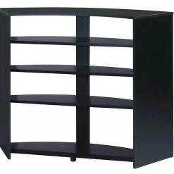 Meuble Bar SIMMOB SNACK130NO650 noir 134,5x104,8x55,3 cm