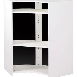 Meuble bar SIMMOB 106,9x53,3x104,8 cm Blanc réversible