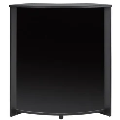 Meuble comptoir Bar Beaux Meubles Pas Chers 96 cm Noir MDF