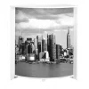 Meuble comptoir bar SIMMOB Manhattan 508 blanc 96 cm bois