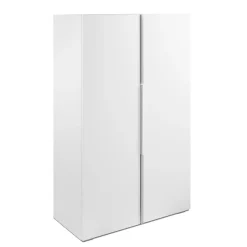 Meuble de rangement 2 portes blanc H125cm - ORSA
