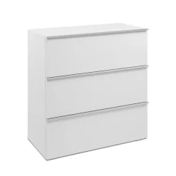 Meuble de rangement 3 tiroirs blanc L76cm - ORSA