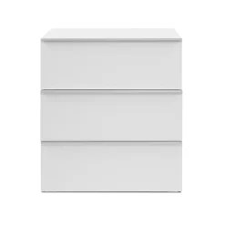 Meuble de rangement 3 tiroirs blanc L76cm - ORSA