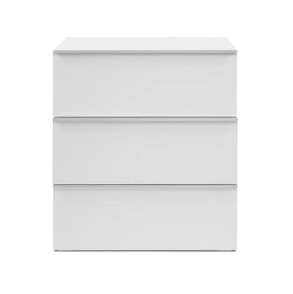 Meuble de rangement 3 tiroirs blanc L76cm - ORSA