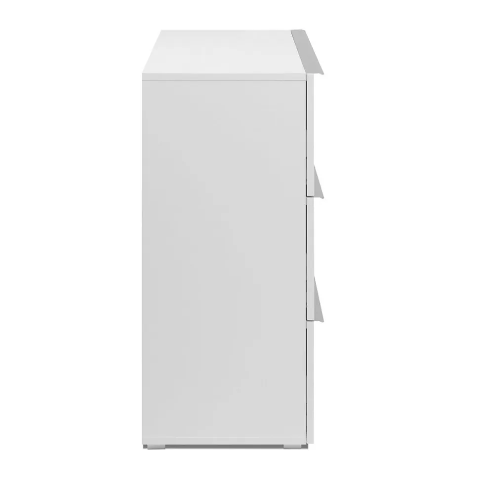 Meuble de rangement 3 tiroirs blanc L76cm - ORSA