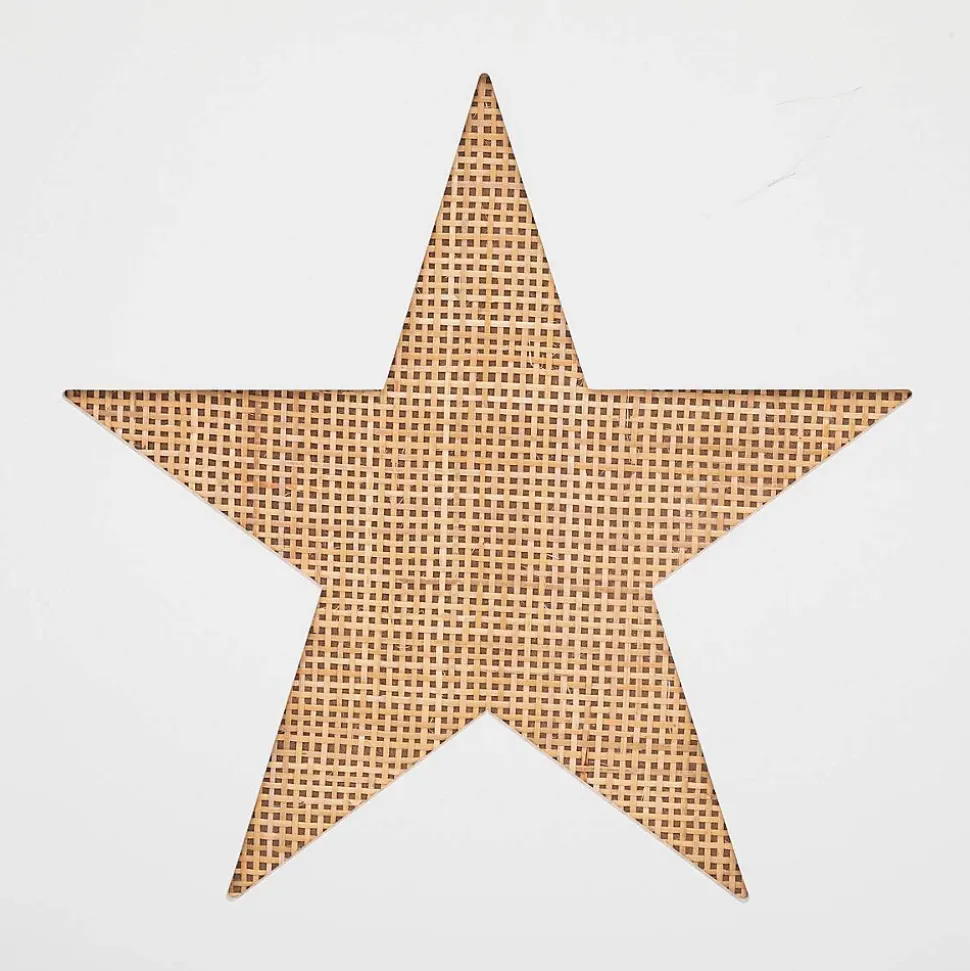 Meuble de rangement enfant Étoile - bois - blanc - 65x79 cm - Atmosphera