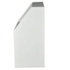 Meuble de rangement sous pente ALIX, H. 100 x L. 100 x P. 50 cm, Blanc