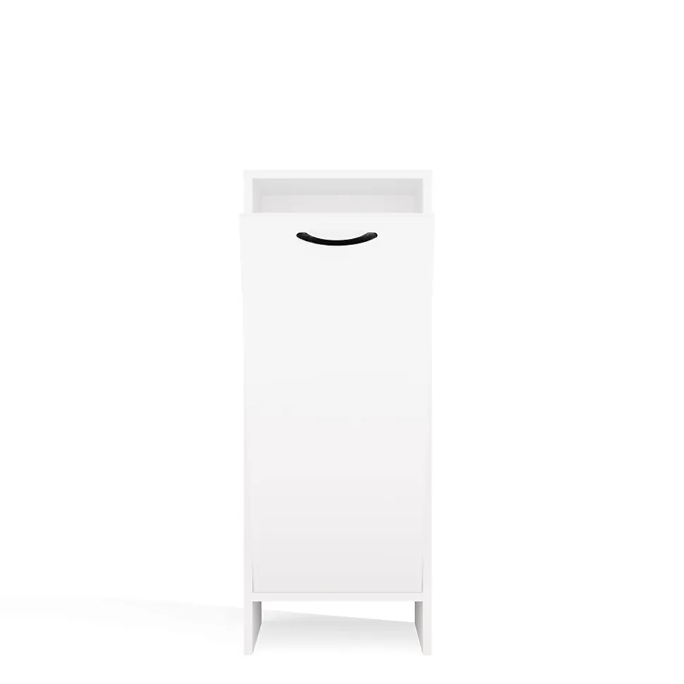 Meuble de salle de bain, blanc, 35 x 67 x 30 cm